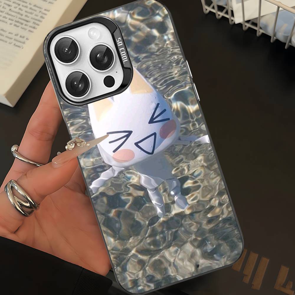 Popular Cute T-Ttoro I-Inoue Cat Phone Cases For IPhone 17 16 15 14 13 12 11 Plus Pro Max Colorful Case