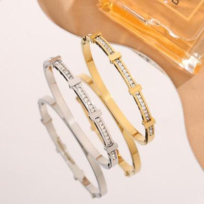 1 шт. All Over The Sky Star Diamond Titanium Steel Vintage Bracelets для женщин, пар, новая мода, простые праздничные украшения, подарочные аксессуары