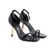 Fashion Women's High Heels 2025 New Sexy Thin High Heels Sandals Fashionable Leather Open Toe Comfortable Women's Shoes Zapatos De Mujer