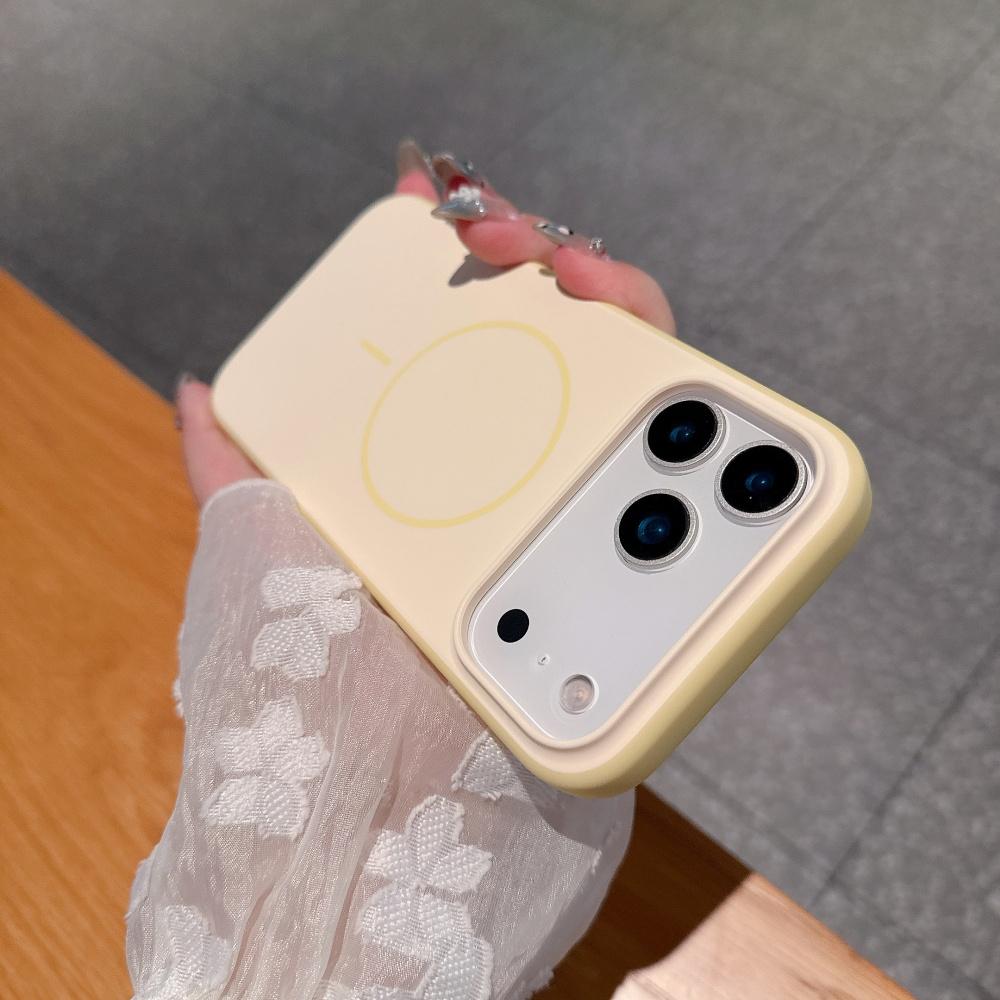 Для Magsafe Матовый Конфетный Однотонный Чехол для iPhone 17 Air 16 Pro Max Магнитная Беспроводная Зарядка Ультратонкий Ударопрочный Чехол