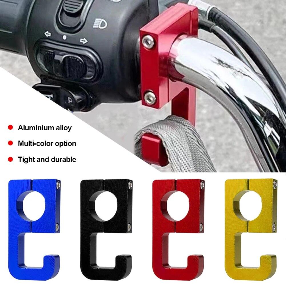 Мотоциклетный багажник, крючок для шлема, алюминиевое крепление, держатель для мотоциклетного шлема, сумка, крючок, вешалка, универсальные аксессуары для мотоциклов