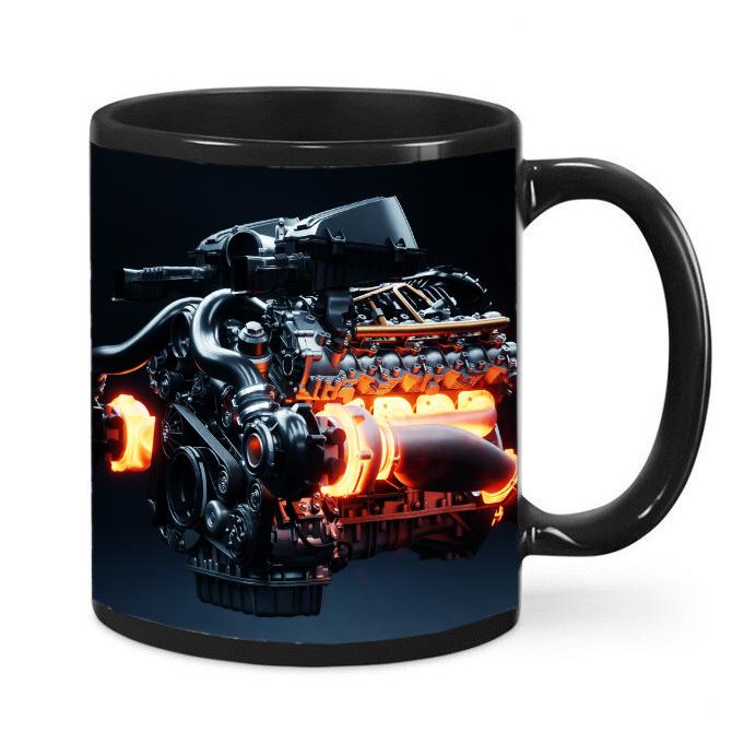 Mechanic Engine Mechanic Engine Engine Ceramic Coffee Mug Water Cup Car Motorcycle