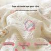 Thick Warm Winter Quilt - Soft, Skin-Friendly, Machine Washable, Ideal for Student Dormitory