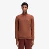 Fred Perry [Острый] Классический вязаный свитер на молнии до середины (S54) Afpm2437624-S54