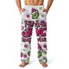 Men's Allover Printed Home Pants Sleeping Pajama Pants Long Pants Pajama Pants