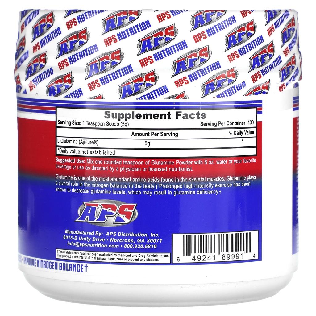 L-Glutamine, Ultra Pure Powder, 500G(17.63Oz)