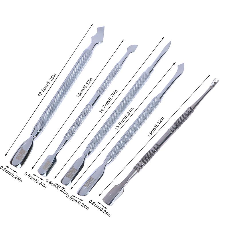 Stainless Steel To Remove Dead Skin Double-Headed Nail Remover Push Knife