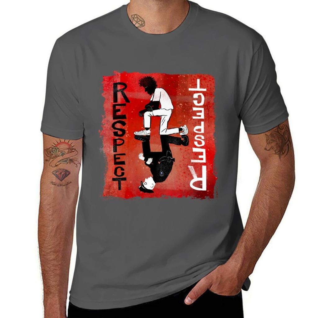 Respect Tshirt Casual Breathable Short Sleeve Top