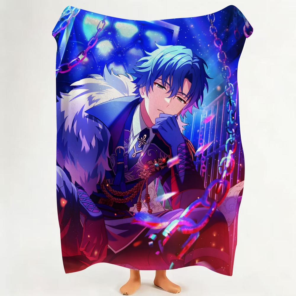 Novel W Wizard's P Promise Flannel Blanket Suitable for Sofa Living Room Bedroom