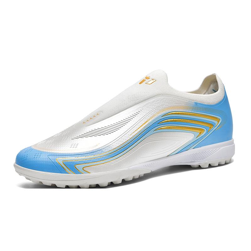 Children's high-top football shoes Men's artificial turf long nails broken nails training sports football shoes