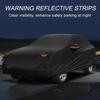 Motoforti Car Cover Outdoor Waterproof Sun Rain Hail Protection with Left Side Door Zipper 210D-PU for Genesis GV70