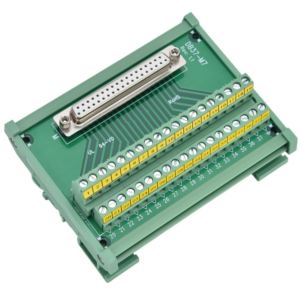 Клеммная плата адаптера платы разъема модуля печатной платы разъем гнездовой DC 60 В DB37‑M7