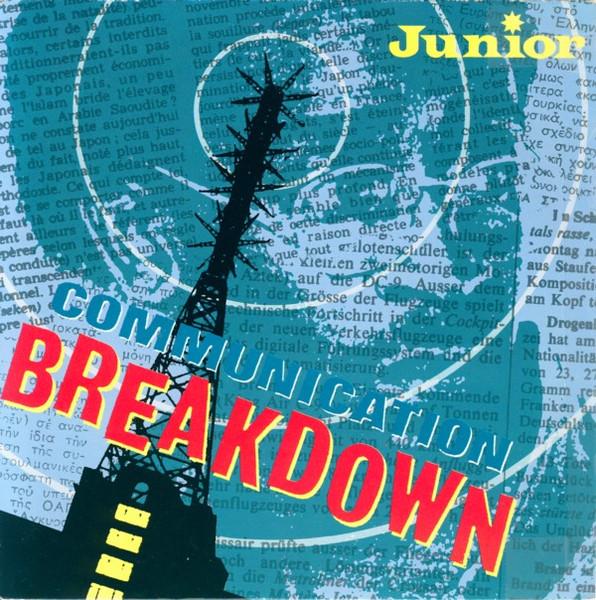 7-дюймовая пластинка JUNIOR - Communication Breakdown MER134 Mercury 1983 UK Соул/Фанк Б/У