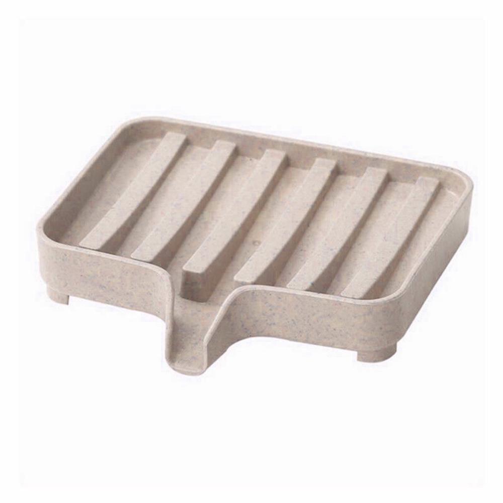 Экологичная мыльница из пшеничной соломы с нескользящей дренажной конструкцией