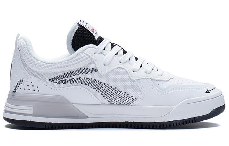 Li Ning Wave V1 Slip Resistant Abrasion Resistant Slip Resistant Abrasion Resistant Low top Skateboard Shoes Women's AGCS030-6