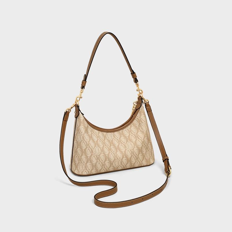 Viney vintage chain armpit bag for female student party commuting versatile shoulder bag