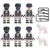 Snow Ghost Commando SWAT Special Forces Vest Helmet Military Weapons Swat MiniFigures Blocks Assembly Model Building Toys Compatible Brand