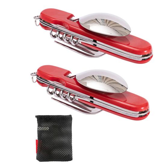 1 шт./ 1 набор Складная ловилка Термостойкая Съемная Защита от ожогов Нержавеющая сталь Многофункциональная Складная вилка