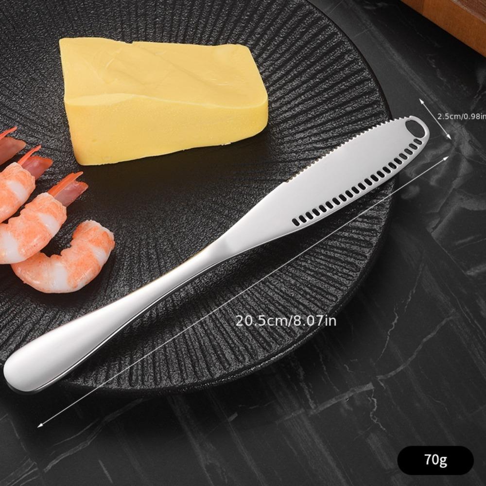 1 шт. Нержавеющая сталь нож для масла с отверстием, нож для сыра, сыра, хлеба, джема, лопатка, нож для масла