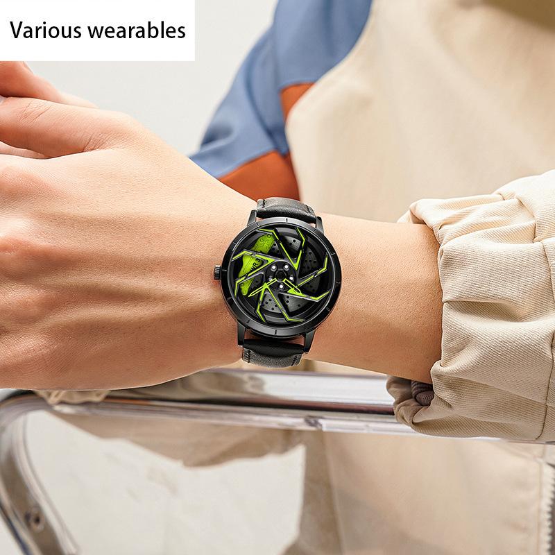 Ремень Подросток Личность Тренд Водонепроницаемый Студент Мужской Кварцевые Часы