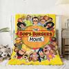 Cartoon B-Bobs B-Burgers Anime Throw Flannel Fluffy Soft Blanket Warm Skin-Friendly Throw For Sofa Bed Office Nap Winter