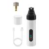 Cordless Pet Nail Grinder USB Rechargeable Electric Dog Nail Trimmer Ultra-Silent Paws Grooming Tool for Small Medium Large Dogs Cats