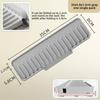 Новая нескользящая подставка-дренаж для раковины, силиконовая, брызгозащитная, для столешницы, с узким нескользящим краем, водопоглощающий поддон для раковины, кухня