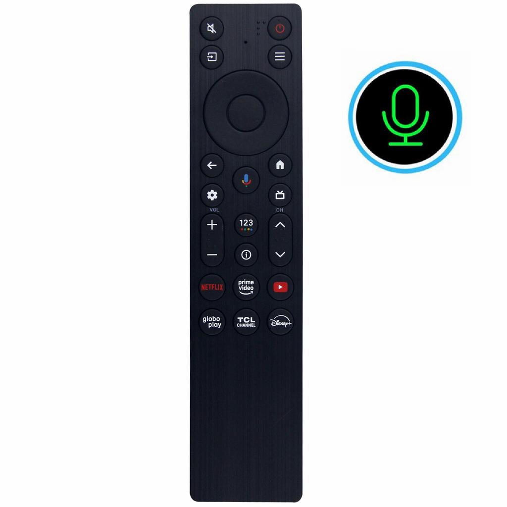 RC813A FMB4 For TCL TV Remote Control with Voice Control 10m Range Television Controller Replacement