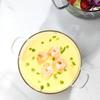 Прозрачная стеклянная кастрюля с крышкой для подогрева кофе, молока, лапши, супа, кастрюли, бытовая прозрачная ручка для кастрюли, кухонные принадлежности для приготовления пищи