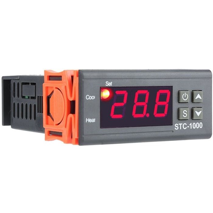 Contrôleur de Température Numérique Capteur de Température Thermostat Électrique Contrôle 110-220V