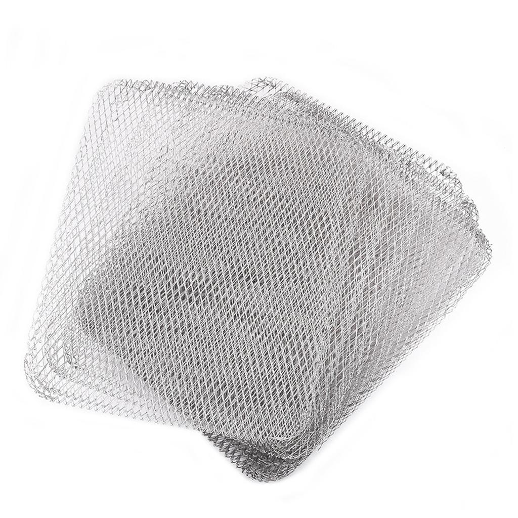 Disposable Grill Mats 10PCS Aluminum Texture Flexible and Safe for Outdoor Cooking Grills for Convenient Easily Grilling