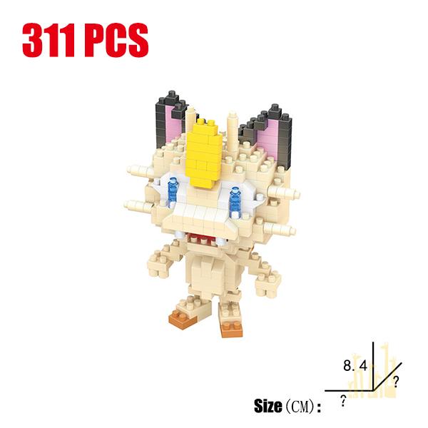 Дети Мальчики Симпатичные DIY Фигурки Модель Микро Игрушечные Блоки Детские Развивающие Строительные Блоки Подарки Аксессуары (Не Лего)