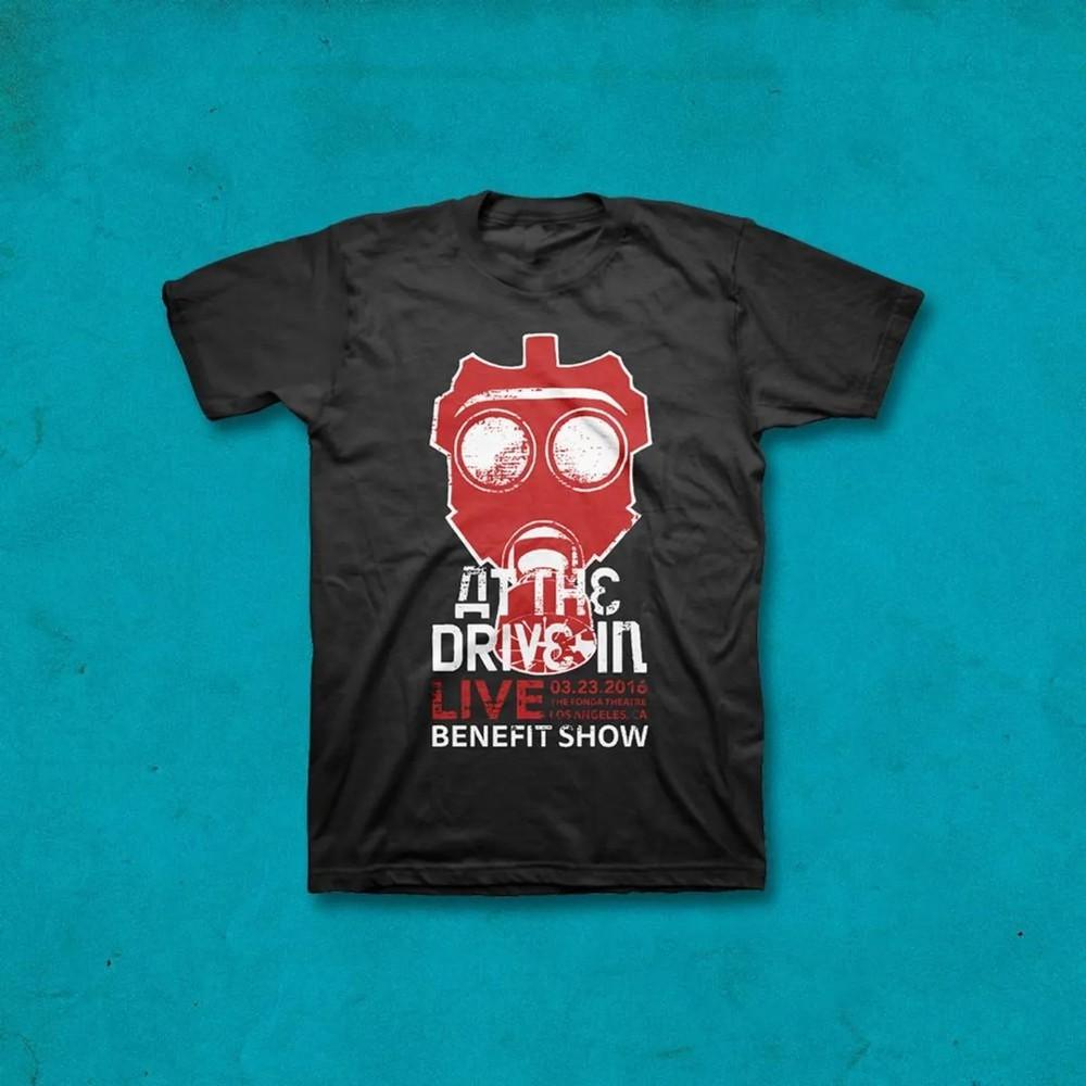 New At The Drive In Band Gas Mask Christmas Gift Unisex S-5XL Shirt MD303 Unisex T-Shirt