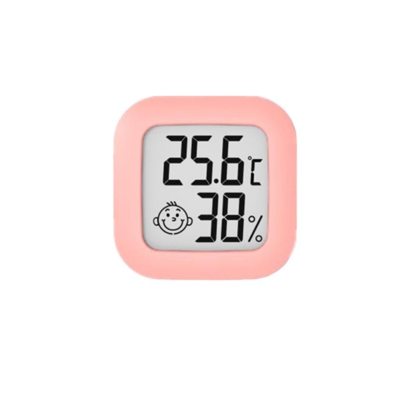 Мини-цифровой ЖК-термометр, гигрометр, измеритель влажности для помещения, электронный датчик температуры и влажности, метеостанция