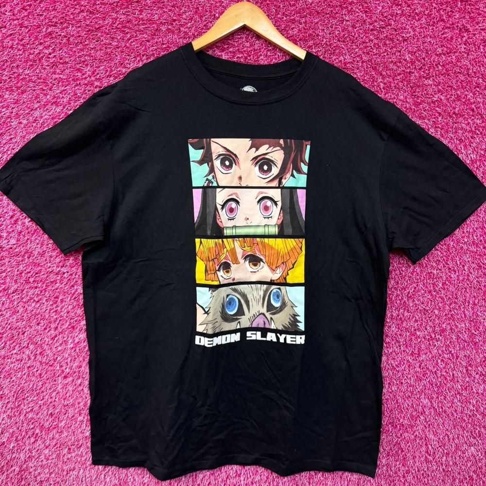 Demon Slayer Anime Eyes Tshirt size 2xl. Unisex T-Shirt