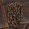 Pet Fashion Accessories for Small Dogs Simulated Iron Chain Haunted House Cosplay, Halloween Plastic Prop, Novelty Dog Photo Props Leash, Lightweight