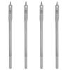 4Pcs Spade Drill Bit High Carbon Steel Wood Hole Saw Cutter Woodworking Tool 8mm