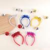 Electroplated Ball Headband for Christmas Masquerade and Children's Day Performance