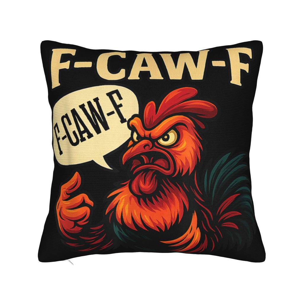 Chicken F-CAW-F  Pillowcases  Vintage Pillow Case For Sofa Car Home Decor Comfy Pillow Cover