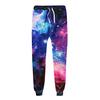 Men Universe 3D Print Hooded Galaxy Hoodie Tops Pants Sets Sport Suit Tracksuit