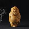 Solid Wood Carving Tianshi Zhongkui Ornaments Small Model Attract Wealth and Ward Off Evil Spirits Character Decoration Bestgift