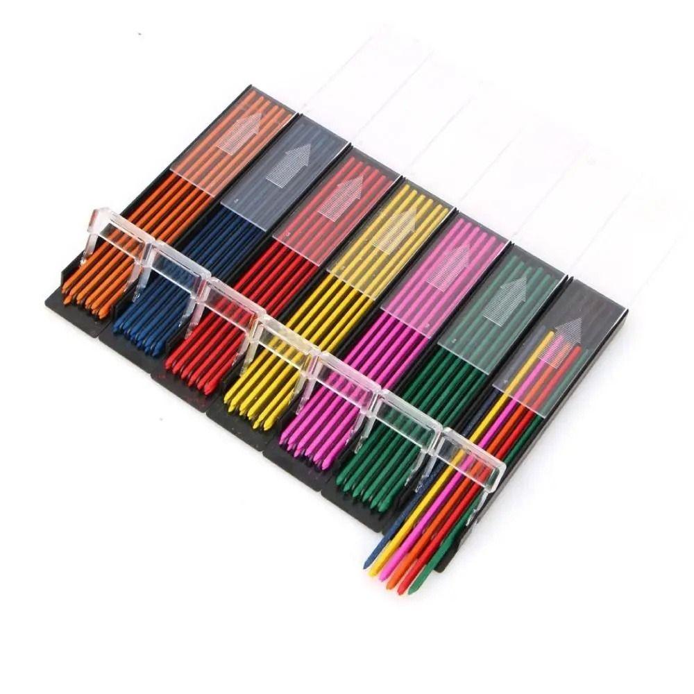 Художественный скетч 2.0 мм грифель для карандаша стираемый цветной грифель для карандаша стержень для автоматического карандаша для студентов