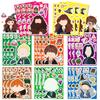 24 Sheets Wizard Stickers Make a Face DIY Magic Role Crafts Stickers