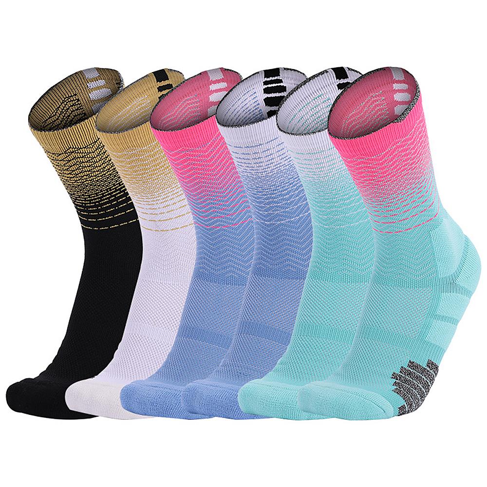 Баскетбольные носки для мужчин и женщин, дышащие футбольные носки, спортивные носки, мягкие спортивные носки
