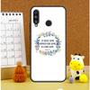 Библейский стих Иисус Христос Христианский Для Huawei Nova 12i 12s 7i 8i 11i 11 9 10 SE Y60 Y61 Y70 Y72 Y73 Y90 Y91 P30 P40 Lite Чехол
