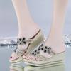 Woman Slippers Open Toe Slides Platform Slip-resistant Shoes for Women Thick Sandals Unique On Sale Korea Style Casual Sandal