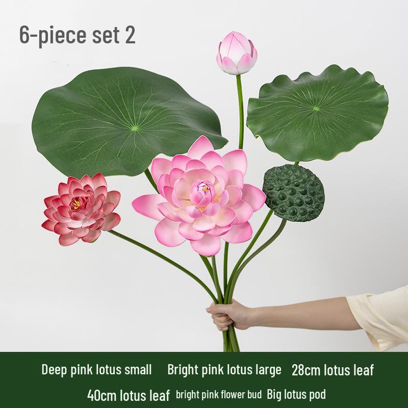 Танцевальные реквизиты «Цветок лотоса и лист лотоса» из ЭВА для декорации сценического оформления пруда