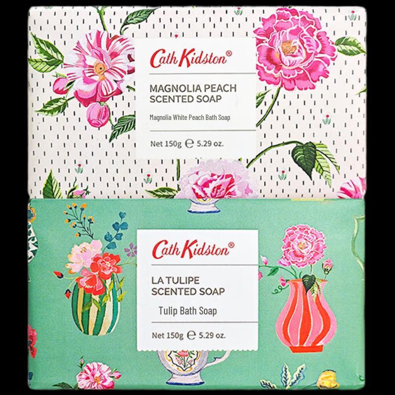 Cath Kidston Tulip Bath Soap Bar Set