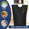 2/3Pcs 82L Empty Bottle Storage Basket Folding Kitchen Wastewater Bottle Collector Bag with Handle Large Capacity Bin for Home