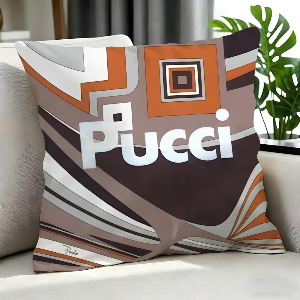 Бренд EMILIO PUCCI Наволочка Набор Наволочек 4 шт. 50x50 45x45 40x40 Наволочка Декоративная Диван Домашний Декор